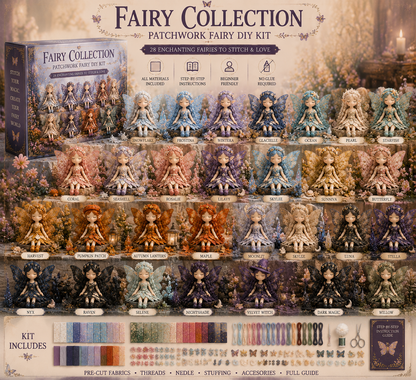 🦋Fairy Patchwork DIY Collection ✨