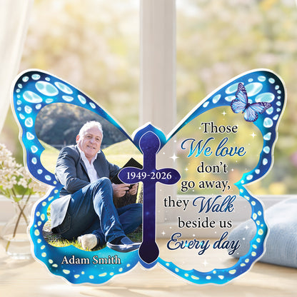 Personalised I'm Always With You Memorial Acrylic Plaque with Photo for Him/Her