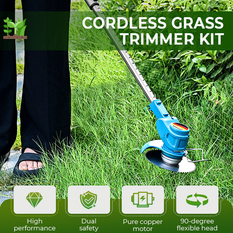 🔥2026 New Arrival ＆ Hot Sale ＆ 45％ Off🔥Multifunction Cordless Grass Trimmer Kit