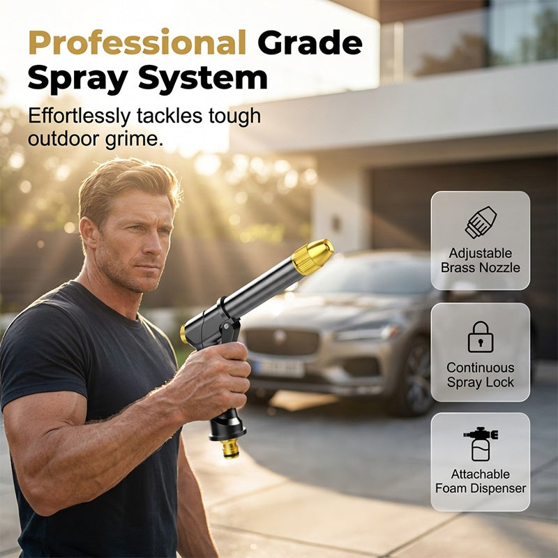 🔥 50% RABATT 💦 High-Pressure Washer Spray Nozzle Set 🧼 För kraftfull rengöring av bil, trädgård & uteplats ✨