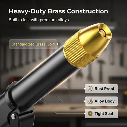🔥 50% RABATT 💦 High-Pressure Washer Spray Nozzle Set 🧼 För kraftfull rengöring av bil, trädgård & uteplats ✨