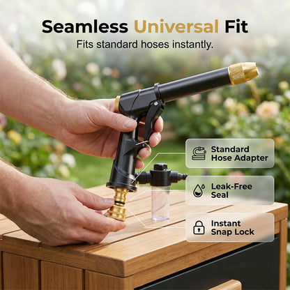 🔥 50% RABATT 💦 High-Pressure Washer Spray Nozzle Set 🧼 För kraftfull rengöring av bil, trädgård & uteplats ✨